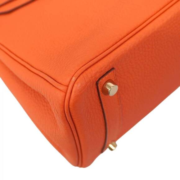 Hermes Hermès Birkin 30 Togo Orange Handbag with R Stamp for Women - Picture 6 of 9